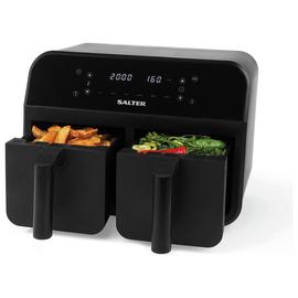 Salter Dual EK4750BLK 7.4L Air Fryer - Black