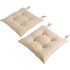 HOME Pack of 2 Seat Pads - Natural