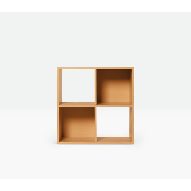Buy HOME Squares 4 Cube Storage Unit Beech Effect at Argos.co.uk