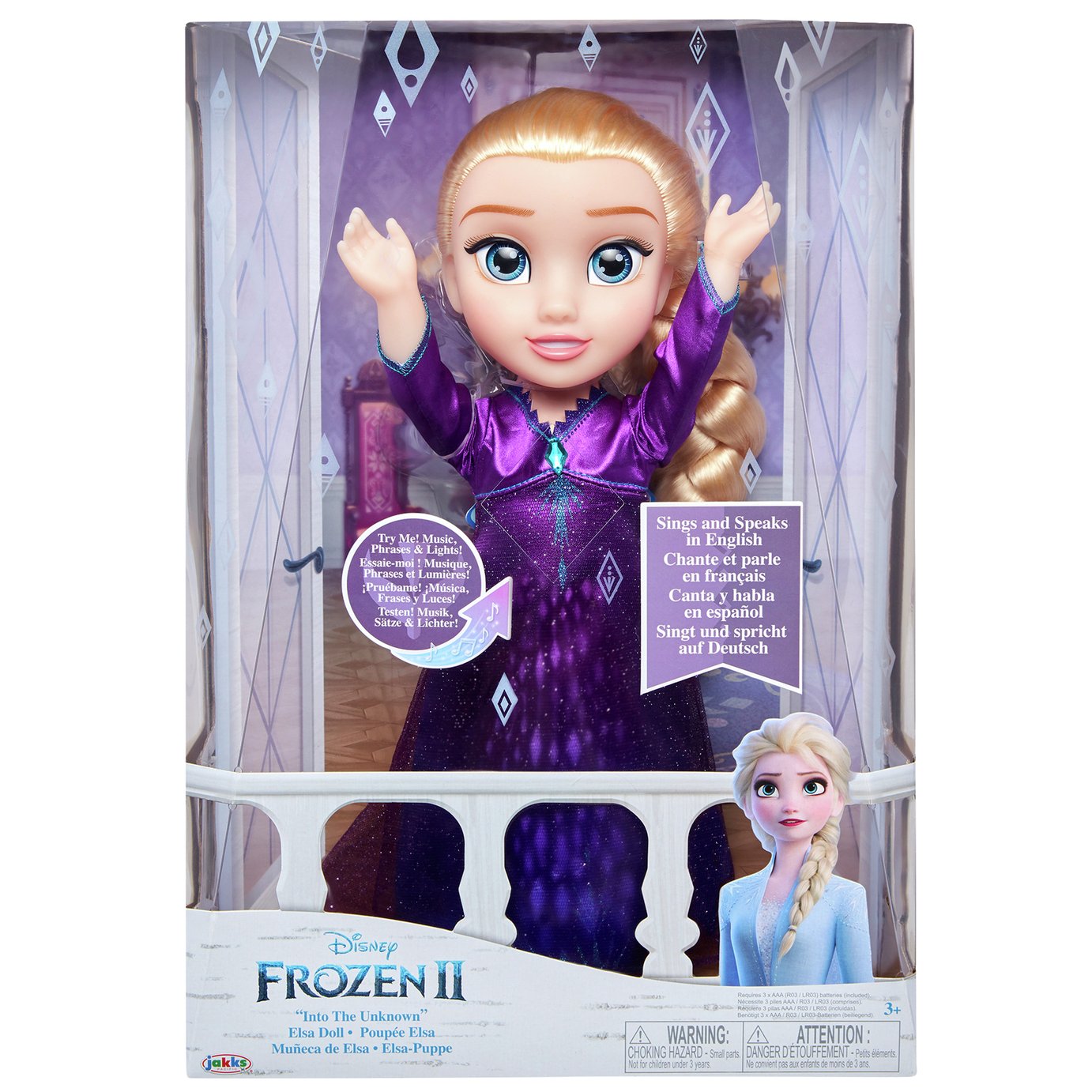 frozen musical doll