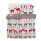 Argos Home Teddy Fleece Reindeer Bedding Set - Double