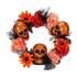 Halloween Floral Door Wreath