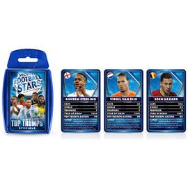 World Football Stars Blue Top Trumps Board Game