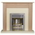 Southwold Helios Electric Fire SuiteOak and Brushed Steel