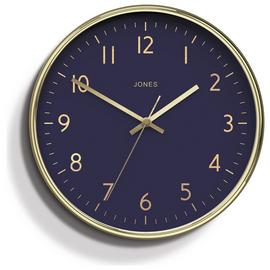Jones Clocks Studio Analogue Wall Clock - Gold