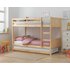 Argos Home Detachable Bunk Bed Frame with Trundle - Pine