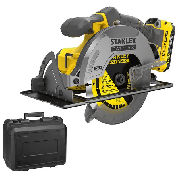 Buy Stanley Fatmax SFMCS500D1K GB 2Ah V20 Circular Saw 18V