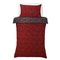 Argos Home Red Leopard Bedding Set - Single