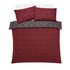Argos Home Red Leopard Bedding Set - Double