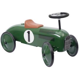 Goki Green Racing Car Racing Ride On