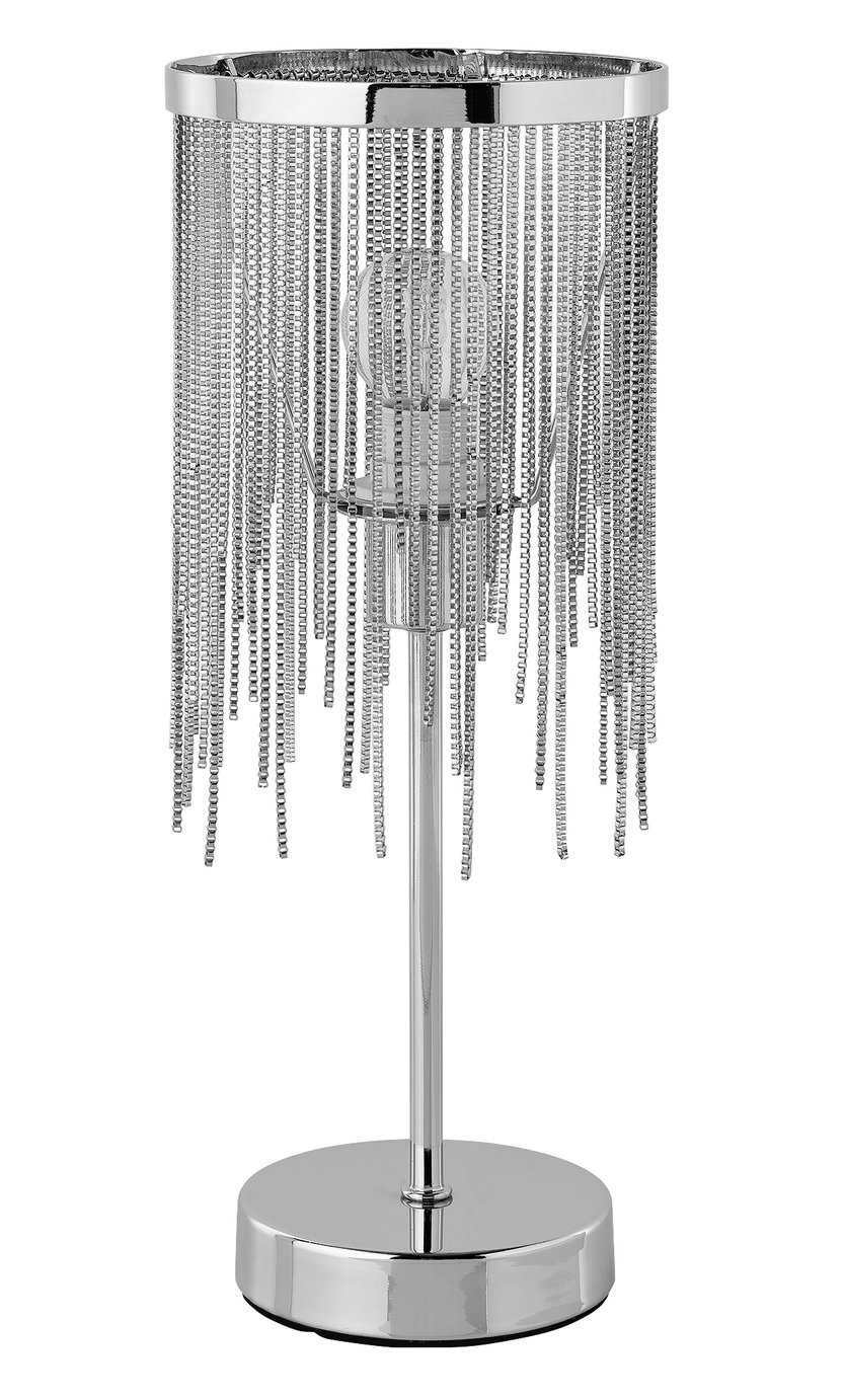 argos white lamp