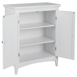 Teamson Home Glancy 2 Door Cabinet - White