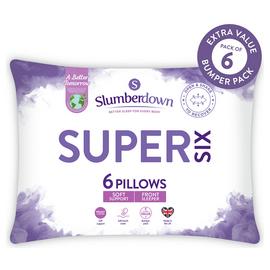 Slumberdown Super Six Soft Pillows - 6 Pack