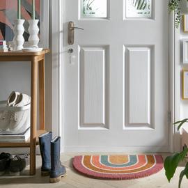 Habitat Rainbow Short Pile Doormat - 60x40cm