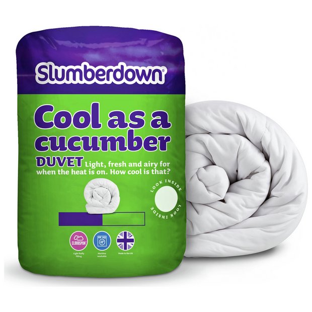 Buy Slumberdown Cool as a Cucumber 4.5 Tog Duvet Double at Argos.co