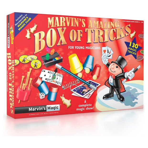 Buy Marvin's Magic 130 Magic Made Easy Tricks, Magic tricks and prank toys