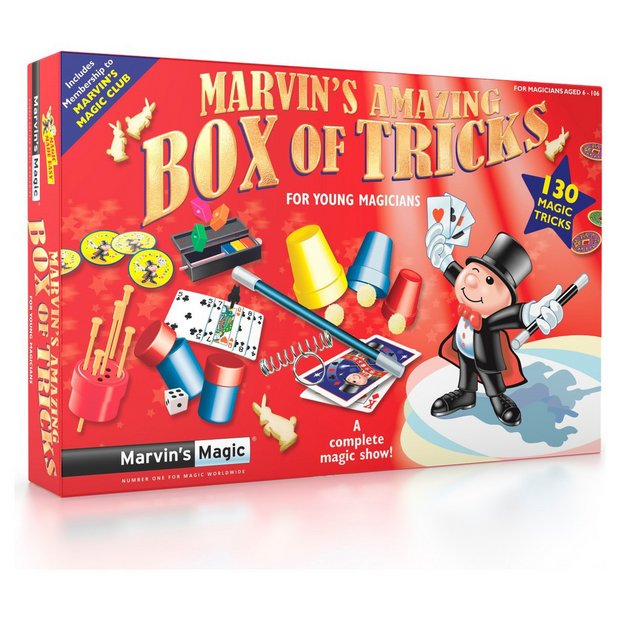 Buy Marvin's Magic 365 Amazing Magic Tricks Playset, Magic tricks and  prank toys