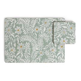 Habitat Country Meadow Set of 4 Placemat and Coasters