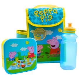 Peppa Pig My First Lunch Bag and Bottle - 580ml