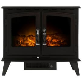 Adam Woodhouse Electric Stove-Black