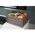 Strata 60 Litre Wood Effect Folding Crate - Taupe