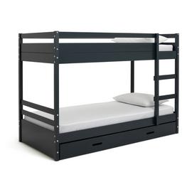 Habitat Rico Bunk Bed Frame With Drawer - Ink Blue