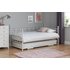 Argos Home Abigail Metal Daybed, Trundle & 2Mattresses-White
