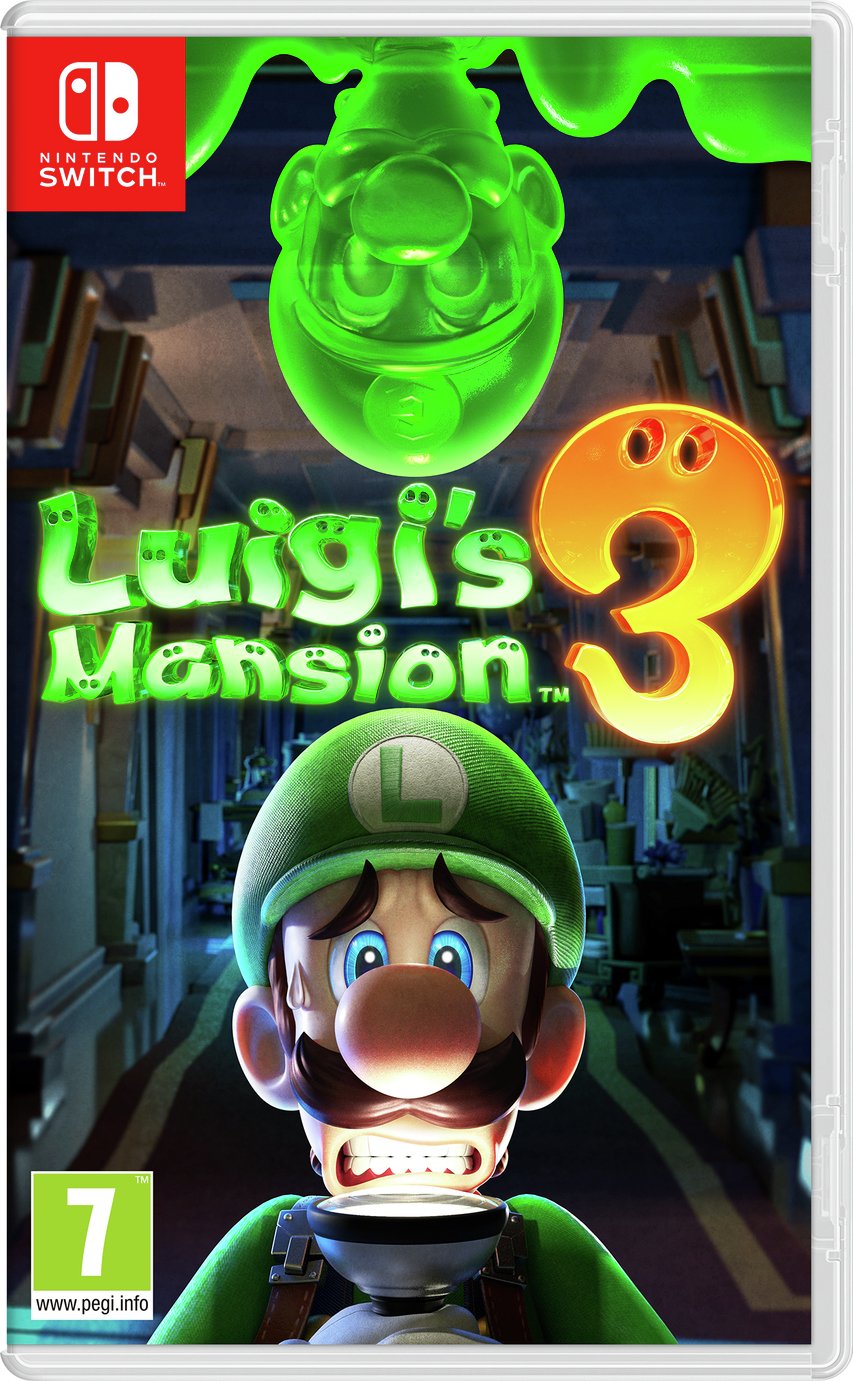 luigi's mansion 3 nintendo switch argos