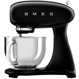 Smeg SMF03BLUK 50's Style Retro Food Mixer with Stand Black