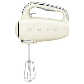 Smeg HMF01CRUK 50's Style Retro Electric Hand Mixer - Cream