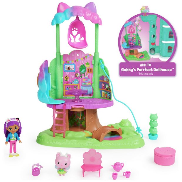 Gabby's Wooden Dollhouse Playset & Creativity Sets