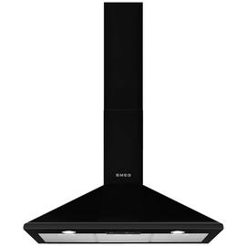Smeg KSED95NEE 90cm Chimney Cooker Hood - Black