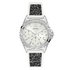 Guess Ladies White Silicone Crystal Set Strap Watch