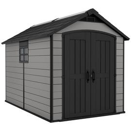 Keter Premier Apex Outdoor Garden Storage Shed -7.5 x 11.5ft