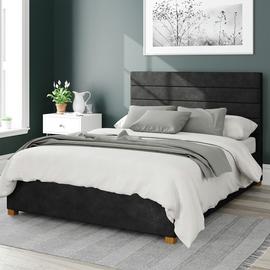 Aspire Kelly Linen Ottoman Bedframe