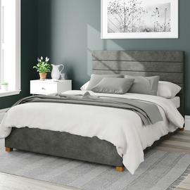 Aspire Kelly Linen Ottoman Bedframe
