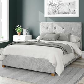 Aspire Presley Velvet Ottoman Bedframe