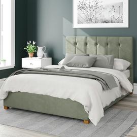 Aspire Hepburn Velvet Ottoman Bedframe