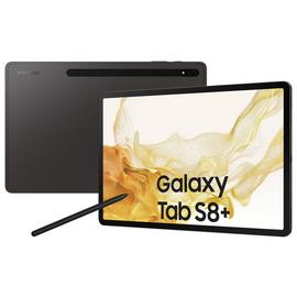 Samsung Galaxy Tab S8+ 12.4in 128GB Wi-Fi Tablet - Graphite