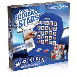 World Football Stars Top Trumps Match The Crazy Cube Game