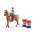 Schleich Barrel Racing with Cow Girl