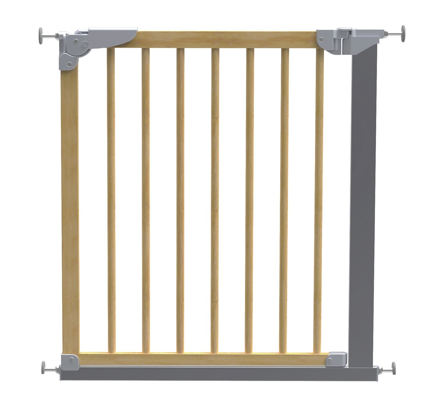 wooden pressure baby gate