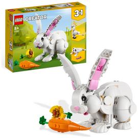 LEGO Creator 3in1 White Rabbit Toy Animal Figures Set 31133