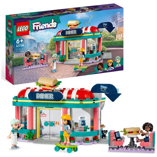 Buy LEGO Friends Heartlake Downtown Diner Restaurant Set 41728