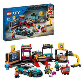 LEGO City Custom Car Garage Toy, Kids' Workshop Set 60389