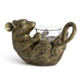 Habitat Mouse on Back Tealight Holder