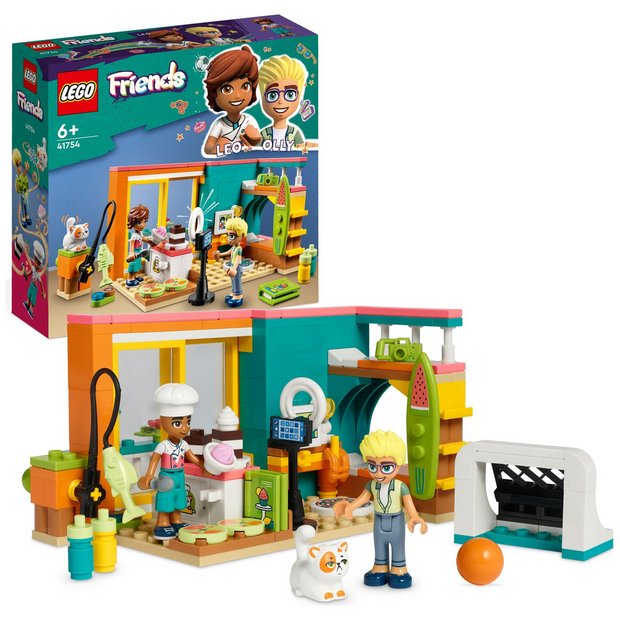 Buy LEGO Friends Leo s Room Baking Themed Playset with Pet 41754