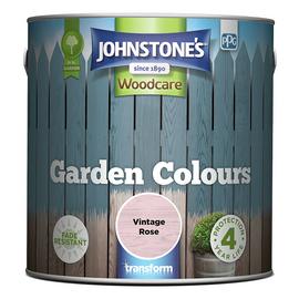 Johnstones Woodcare Garden Colours - Vintage Rose
