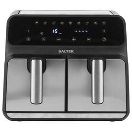 Salter EK5196 7.6L Dual Air Fryer - Black