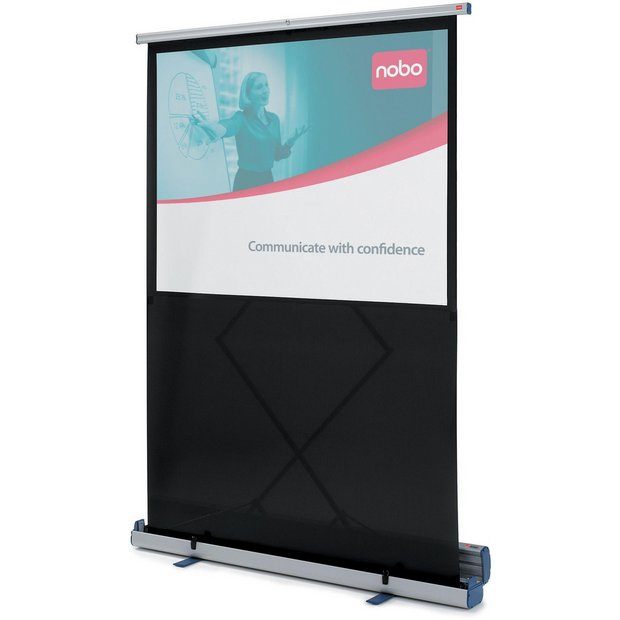 Buy Nobo Portable Floorstanding Projector Screen - 91x122cm at Argos.co